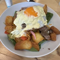 Brisket hash bowl Brisket hash bowl