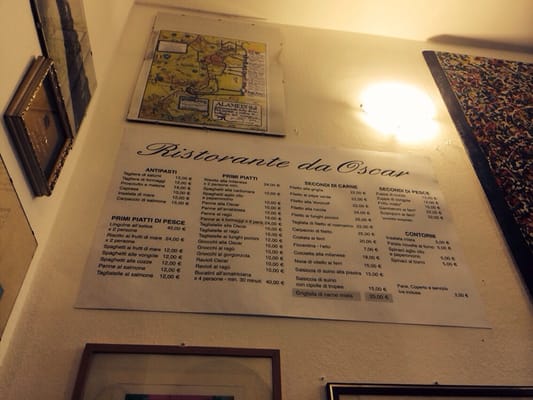 Menu photo 8 Da Oscar Milan, MI
