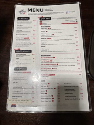 Menu photo 1 All About Pho Cerritos, CA