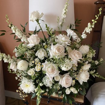 The White Dahlia - Florists Near Me