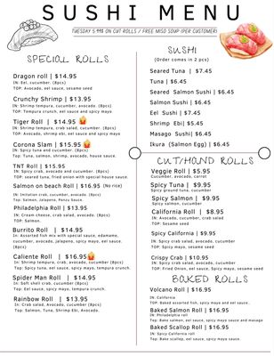Menu photo 4 Kyuko Sushi Corona, CA