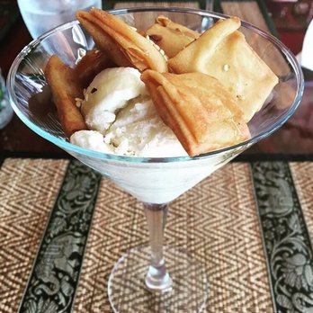 Bangkok Downtown - Coconut ice cream and fried bananas - Sushi Bars Near Me - Salisbury, North Carolina