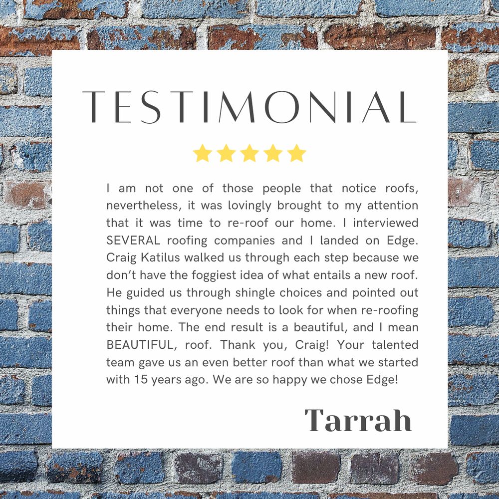 Slide of Edge Roofing & Coatings