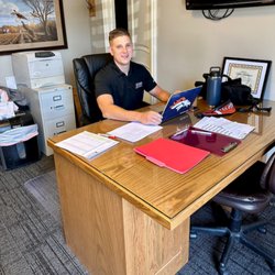 Spine & Sport Physical Therapy - KADEN SUTHERLAND PT, DPT, ASTYM CERT. at work in the office of Spine & Sport's PT Clinic