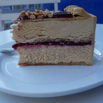 Morgenstern's - Morgenstern’s Finest Ice Cream 12/23/18: Koppelman Ice Cream Cake – Peanut Butter Cake, Picoso’s Peanut Praline Ice Cream, Grape Jelly - Ice Cream & Frozen Yogurt Near Me - New York, New York