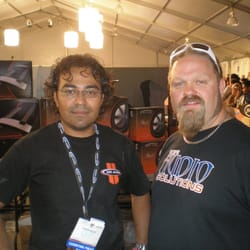On the OVERHAULIN' set with Rob Richardson of CMT's TRICK MY TRUCK