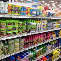 Child hair care section Child hair care section