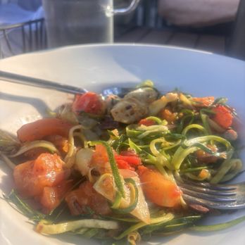 Sparrow - Zucchini Linguine - this was great but we should have added the chicken or shrimp to it. - New American Near Me - Kirkland, Washington Sparrow - Zucchini Linguine - this was great but we should have added the chicken or shrimp to it. - New American Near Me - Kirkland, Washington