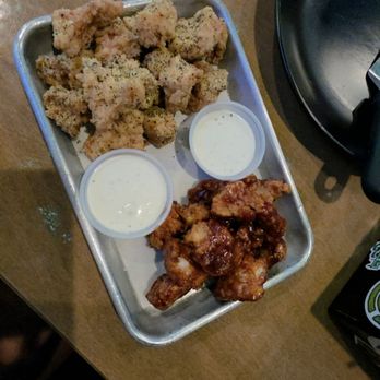 Wiseguys Bar & Grill - 1lb bonless lemon pepper n Cajun honey bbq wings - Cocktail Bars Near Me - Myrtle Beach, South Carolina Wiseguys Bar & Grill - 1lb bonless lemon pepper n Cajun honey bbq wings - Cocktail Bars Near Me - Myrtle Beach, South Carolina