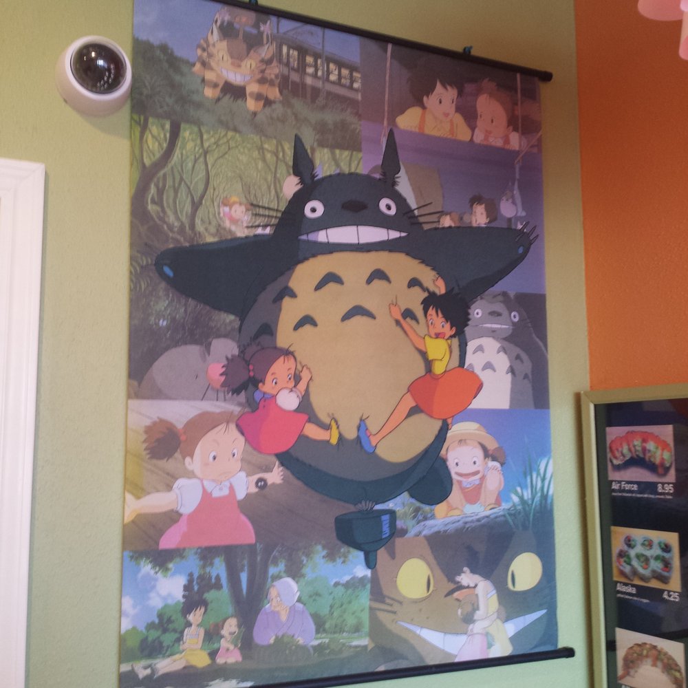 Yo Sushi - Studio Ghibli's "My Neighbor Totoro"! - Sushi Bars Near Me - Albany, California Yo Sushi - Studio Ghibli's "My Neighbor Totoro"! - Sushi Bars Near Me - Albany, California