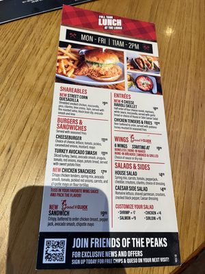 Menu photo 2 Twin Peaks Fort Worth, TX Menu photo 2 Twin Peaks Fort Worth, TX