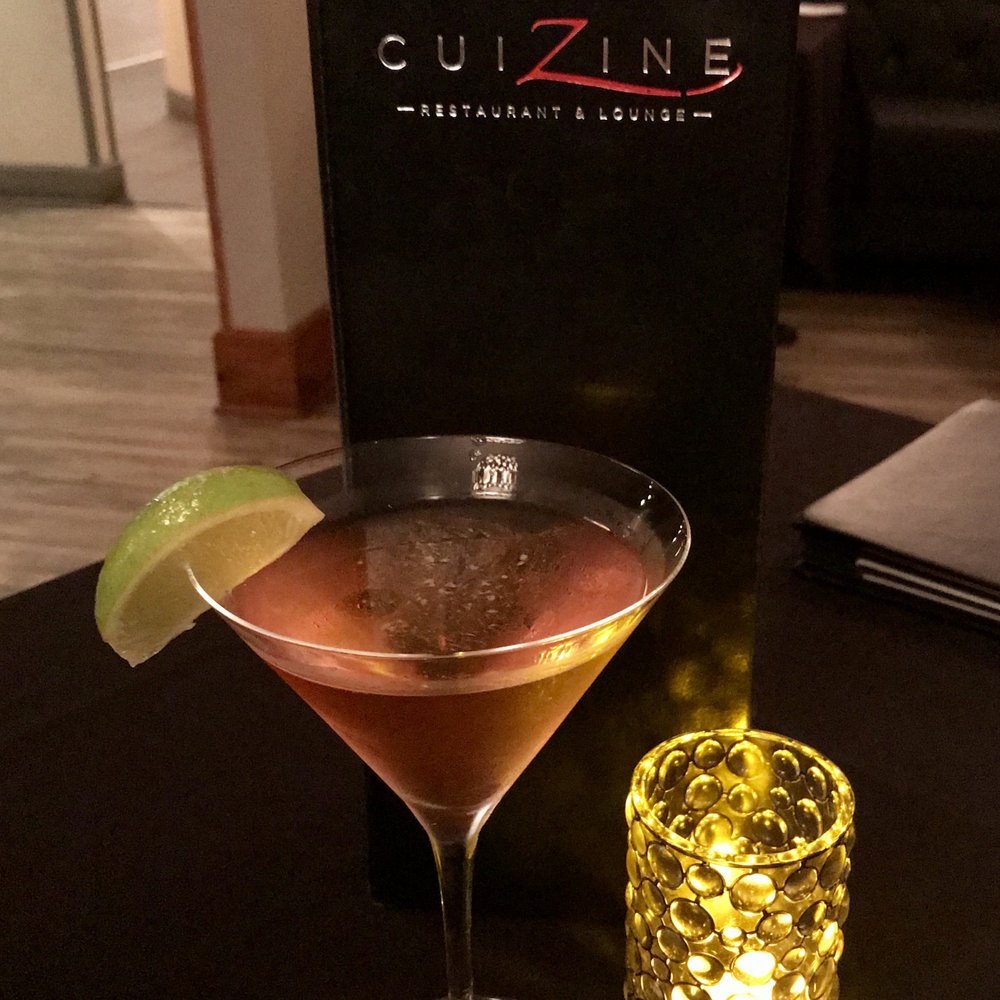 CuiZine Restaurant - Start the meal off with a cocktail - Seafood Near Me - Satellite Beach, Florida