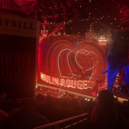 Moulin rouge seats