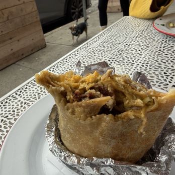 Cafe Tropical - Chilaquiles Burrito - Cafes Near Me - Los Angeles, California