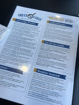 Menu photo 6 Grits and Eggs Breakfast Kitchen Atlanta, GA Menu photo 6 Grits and Eggs Breakfast Kitchen Atlanta, GA