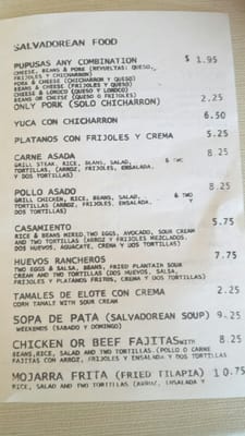 Menu photo 7 Carlos's Kitchen West Valley City, UT