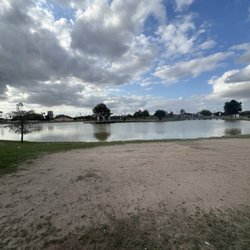 Town Lake at Firemen's Park - Lake and ducks