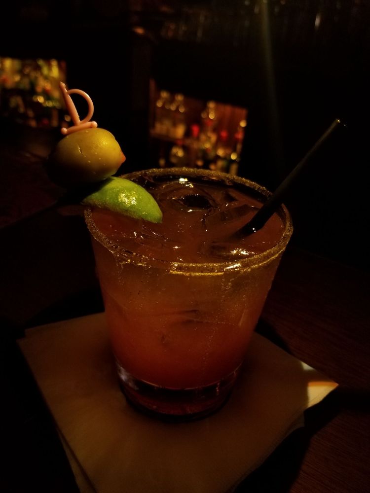 Bloody Mary by bartender extraordinaire, Michael McHugh. Photo by Kathy