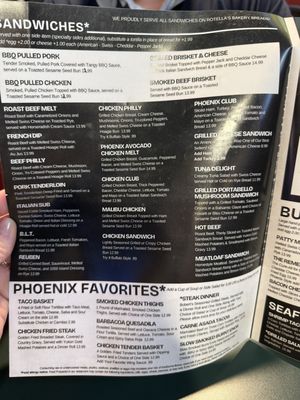 Menu photo 5 Phoenix Food & Spirits Omaha, NE Menu photo 5 Phoenix Food & Spirits Omaha, NE