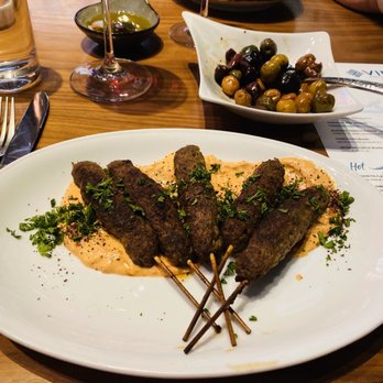 Vidrio - Moroccan Beef Skewers - Mediterranean Near Me - Raleigh, North Carolina Vidrio - Moroccan Beef Skewers - Mediterranean Near Me - Raleigh, North Carolina