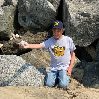 Labcorp - I wore my Cal Bears T-shirt at Lab Corps., so that the phlebotomist could easily find a vein for taking blood.  Photo of me at Pescadero. - Laboratory Testing Near Me - Alameda, California
