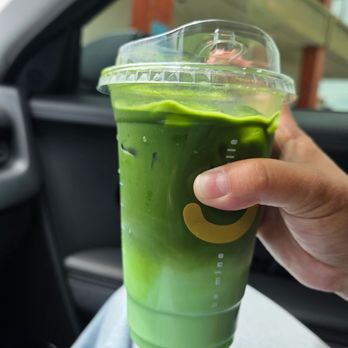 B’Lets Roastery - Pandan Matcha, 30% sweetened, Almond milk = PERFECTION!!!! - Waffles Near Me - South El Monte, California B’Lets Roastery - Pandan Matcha, 30% sweetened, Almond milk = PERFECTION!!!! - Waffles Near Me - South El Monte, California