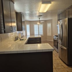 We Paint & Renovate - PHASE 3 - Completed Job Kitchen