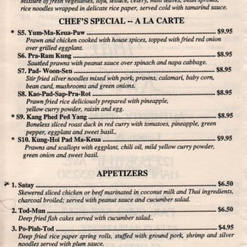 Thai Kitchen - Menu - Page 1 - Thai Near Me - Hanford, California Thai Kitchen - Menu - Page 1 - Thai Near Me - Hanford, California