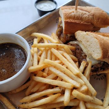 Hidden Craft - French Dip sandwich - New American Near Me - San Diego, California