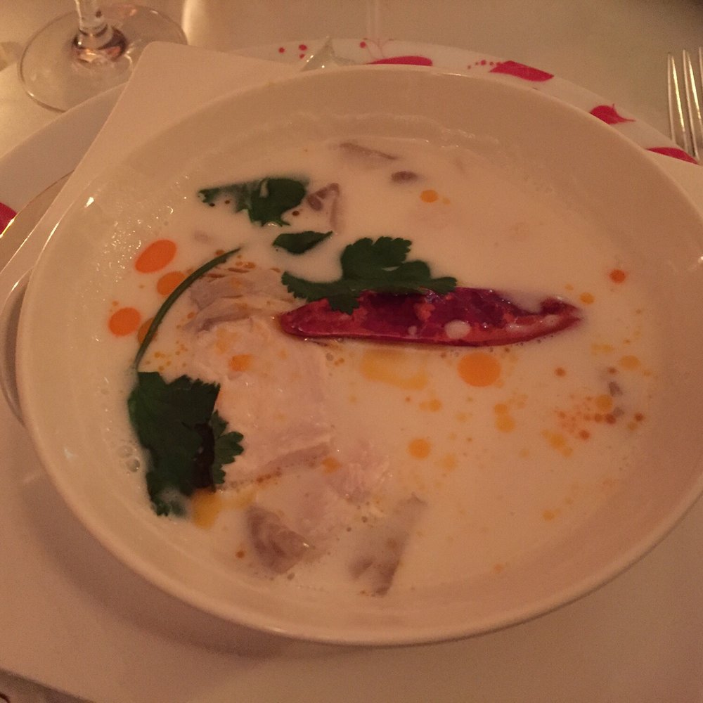 Rakang Thai Restaurant - The Tom Kha Kai (chicken in coconut milk soup) was really good :) - Thai Near Me - Amsterdam, New Hampshire
