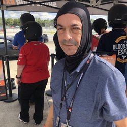 Head sock then helmet!
