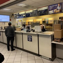 US Post Office - The space is not well stocked, the line moved at a Glacial pace, and the counter service was problematic.