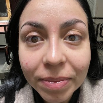 Mahro's Brows - Peep both brows and how she shaped them to frame my face :) - Threading Services Near Me - Pasadena, California