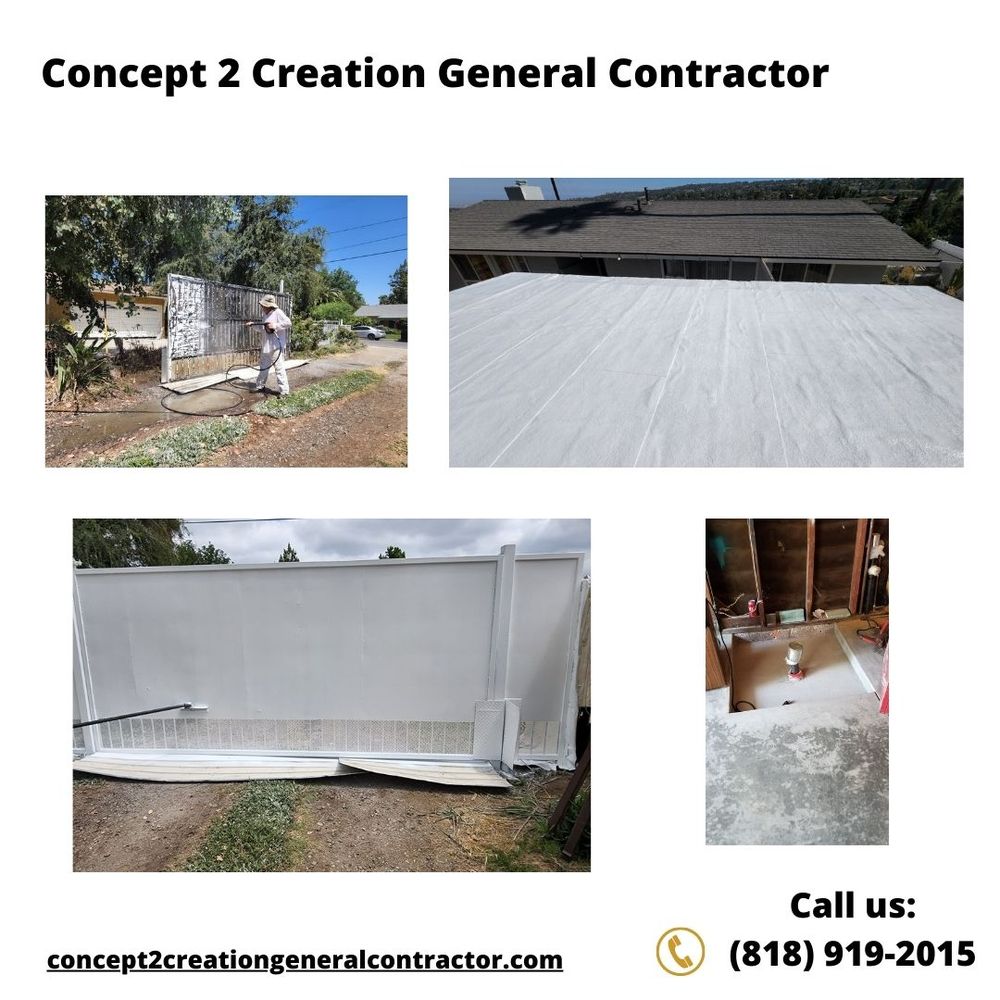 Slide of Concept 2 Creation General Contractor