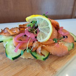 Toastique - Smoked Salmon Toast