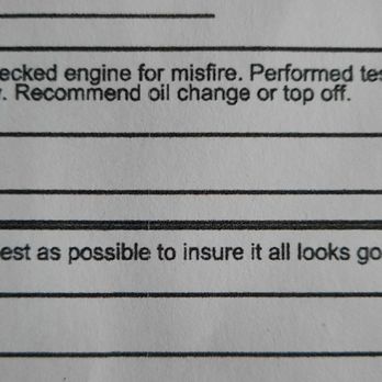Standard Auto Care - Says I need oil change or top off even tho they charged me for oil and I got oil change at Jiffy lube last month - Auto Repair Near Me - Sacramento, California