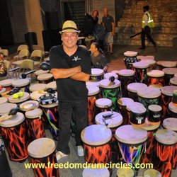 Freedom Drum Circles - Christopher Ramirez Drum instructor, drum circle facilitator.