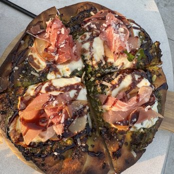 The Monarch Club - Prosciutto and pear flatbread - Cocktail Bars Near Me - Detroit, Michigan The Monarch Club - Prosciutto and pear flatbread - Cocktail Bars Near Me - Detroit, Michigan