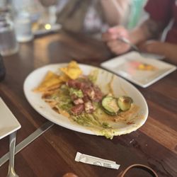 Salt Island Fish & Beer - Poke Nachos