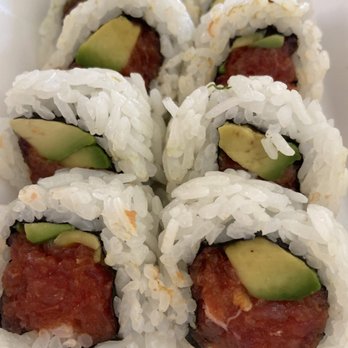 Orange Roll & Sushi - spicy tuna roll with avocado - Japanese Near Me - Cypress, California