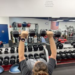Fitness of America - Determination is doing what needs to be done, even when you don't feel like doing it. 
Way to go getting in at 5:30am!