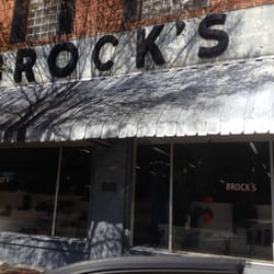 Brock's Department Store - Outside of store on Pickens' main street