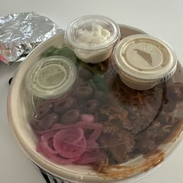 Honey harissa bowl