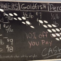 The Bait Barn - Prices as of October 2023