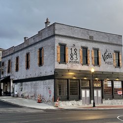 Vick's Gourmet Pizzeria - Beautiful restoration. This used to be Connell Hardware.