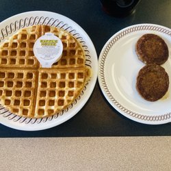 Waffle House - Waffle and Sausage