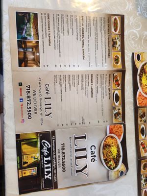 Menu photo 2 Cafe Lily Brooklyn, NY