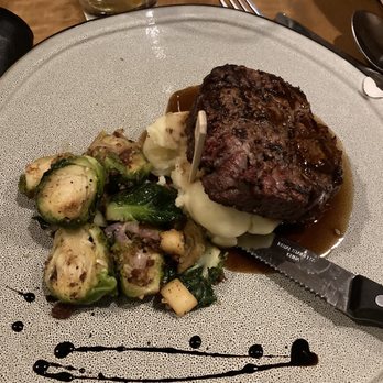 Caffe Gelato - a steak and vegetables on a plate - Italian Near Me - Newark, Delaware