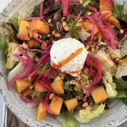 Peach salad Peach salad