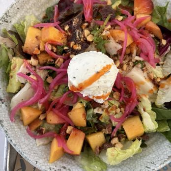 Mendocino Farms - Peach salad - Salad Near Me - Porter Ranch, California Mendocino Farms - Peach salad - Salad Near Me - Porter Ranch, California